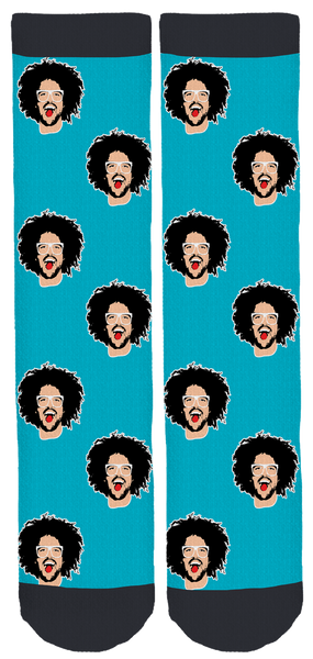Aqua Redfoo Socks