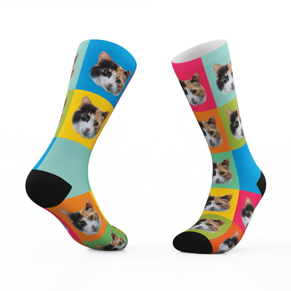 Custom Socks with Your Pet's Face