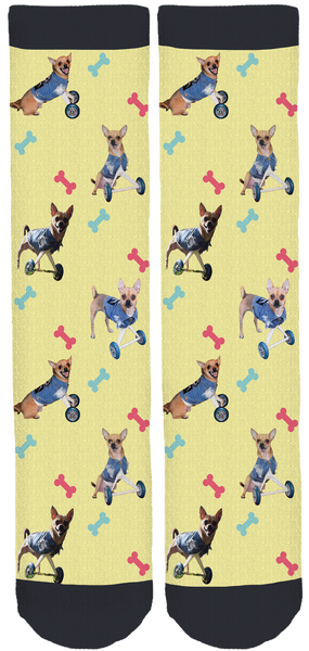TurboRoo Crew Socks