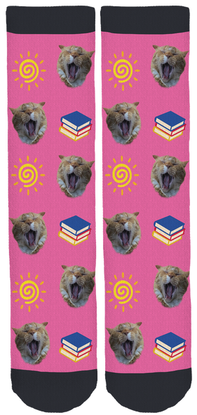 The Great Catsby Crew Socks