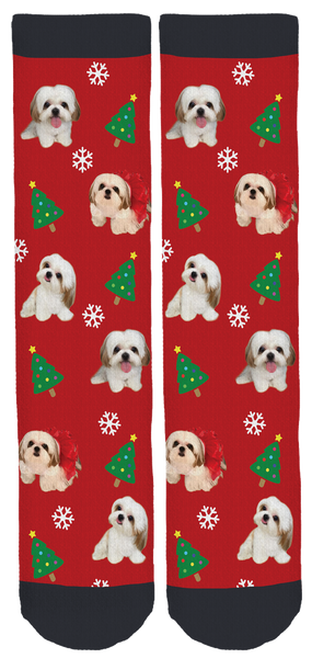 Little Yeti Ching Ching Holiday Crew Socks