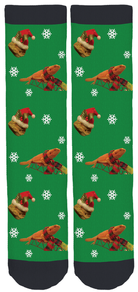 Charles the Dragon Holiday Socks