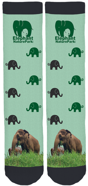 Elephant Nature Park Crew Socks