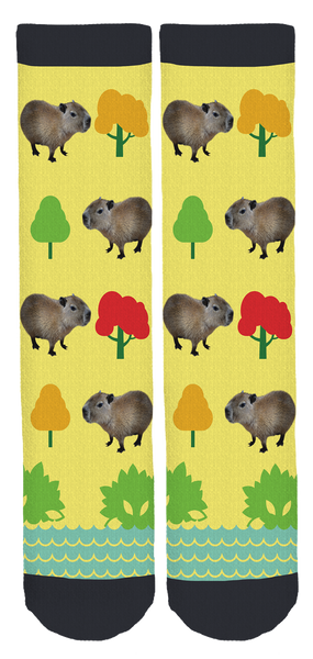 Eureka the Capybara Crew Socks