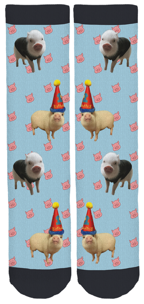 Pumpernickel The Minipig Crew Socks