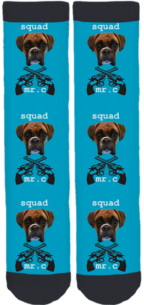 The Mister Charles Squad Gear Crew Socks