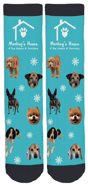 Monkey's House Crew Socks