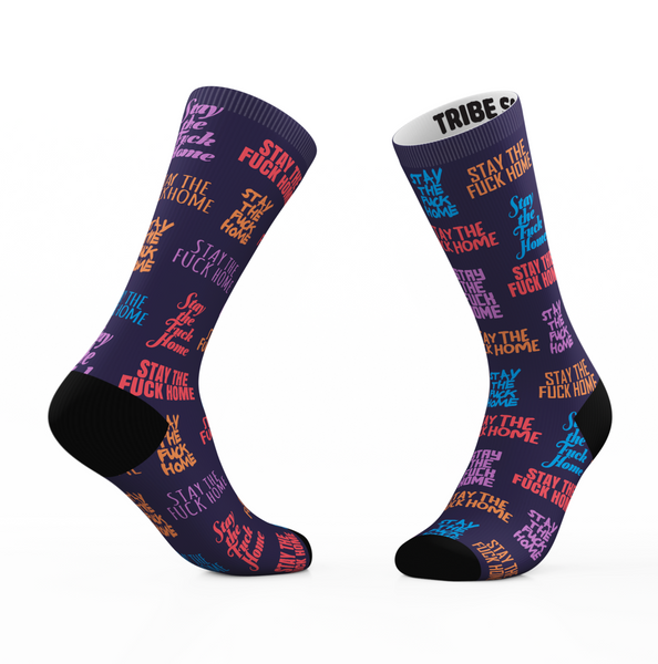 Stay the F*ck Home Socks