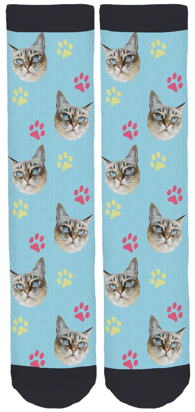 Sauerkraut the Cat Crew Socks