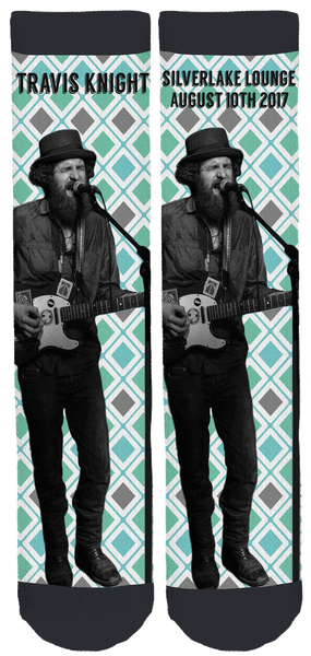 Travis Knight - SILVERLAKE LOUNGE August 10TH Crew Socks