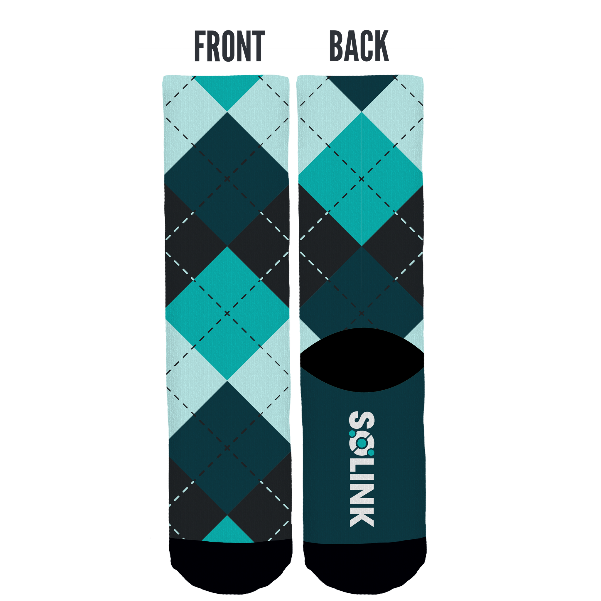 SOLINK ARGYLE SOCKS Tribe Socks
