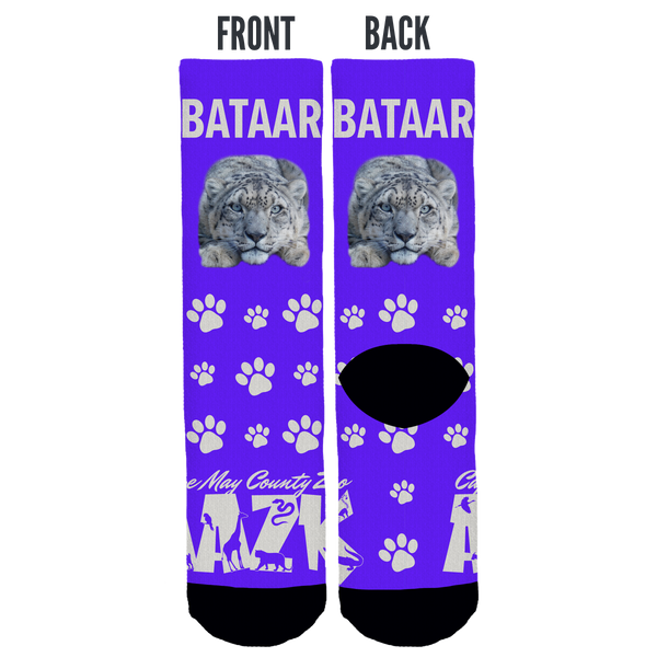 Cape May County Zoo AAZK Bataar Crew Socks