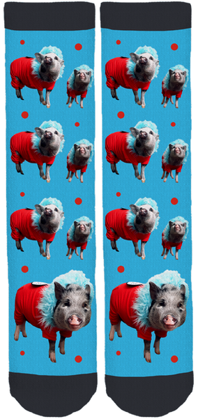 Paddington Baird the Pig Crew Socks
