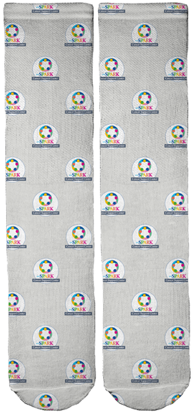 weSPARK Cancer Support Center Crew Socks