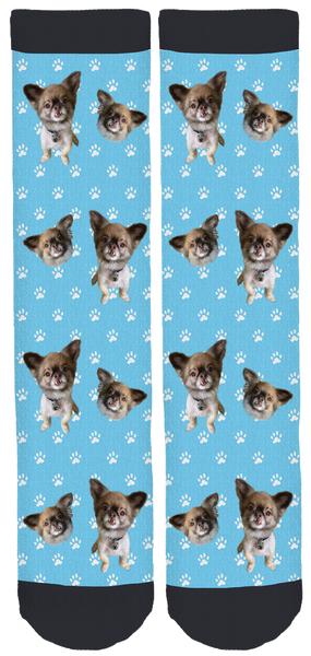 Chewbacca the Chihuahua Crew Socks