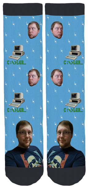 Lazy Game Reviews Crew Socks