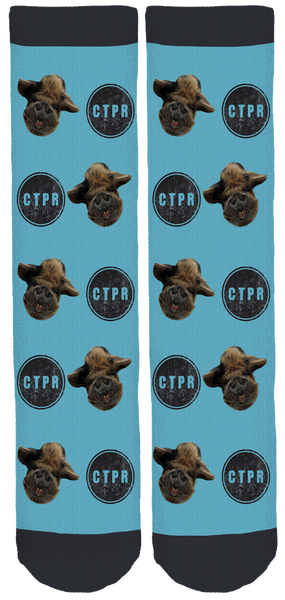 Central Texas Pig Rescue Crew Socks