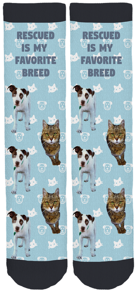 Sebastian County Humane Society Crew Socks