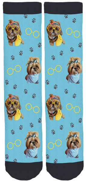 Bijou the Shih Tzu Crew Socks