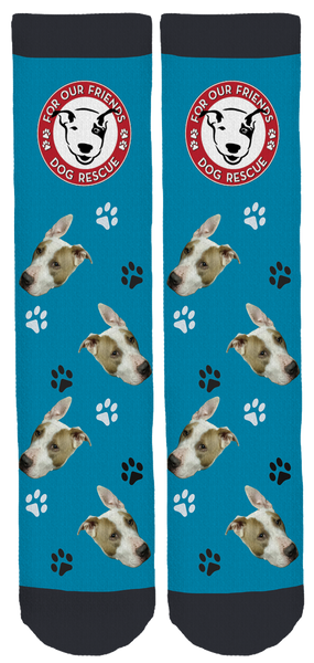 For Our Friends Dog Rescue Crew Socks
