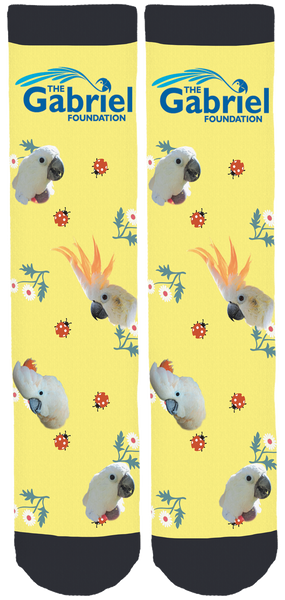 The Gabriel Foundation Spring Crew Socks