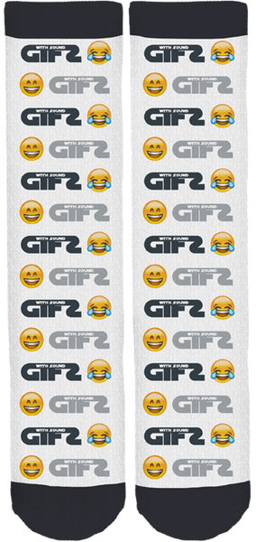 GIF's with Sound Emoji Socks