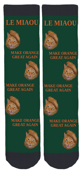 Homer Le Miaou Crew Socks