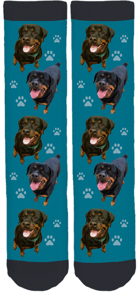 Jake the Rottie Crew Socks
