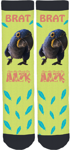 Cape May Zoo AAZK Brat Socks