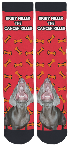 Rigby Miller Cancer Killer Socks