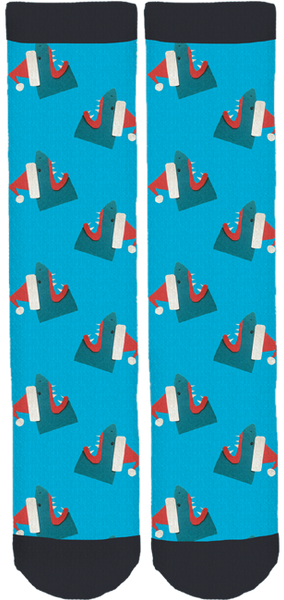 Great White Christmas Socks