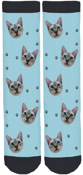 Limited Edition Demon Cat Crew Socks