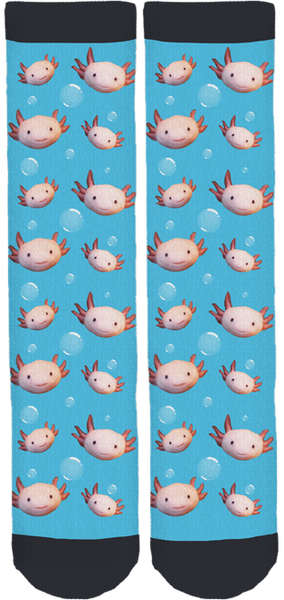Two Bad Gals Underwater Crew Socks