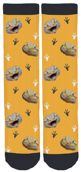 Two Bad Gals Crew Socks