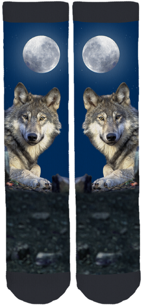 Spade's Leader of the Wolfpack Crew Socks