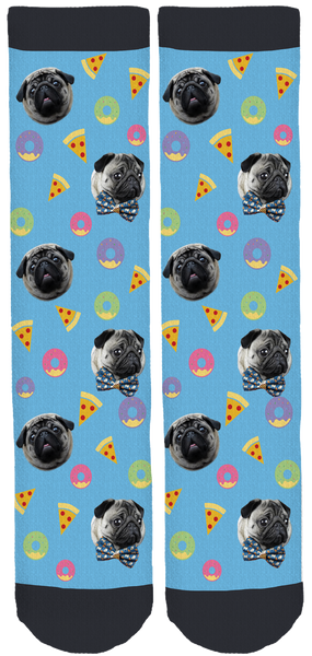 Lil' Pickles Da Pug Crew Socks