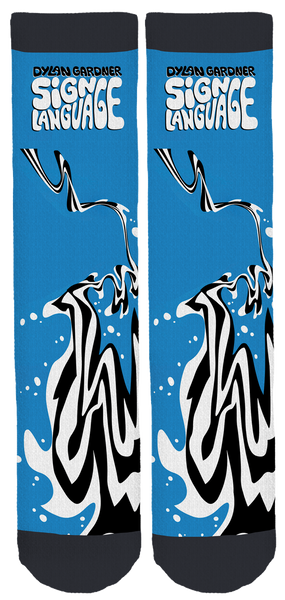 Sign Language Crew Socks