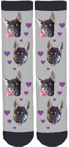 Life with Honey Crew Socks