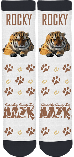 Cape May County Zoo "Rocky" Crew Socks