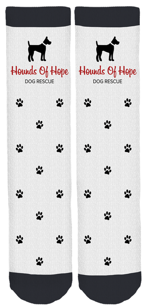 Hounds of Hope Crew Socks
