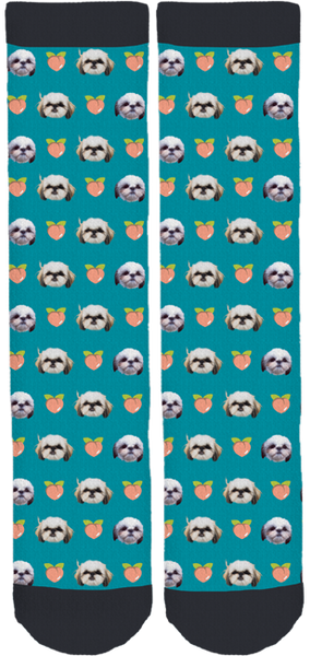 Marsh the Pup Crew Socks