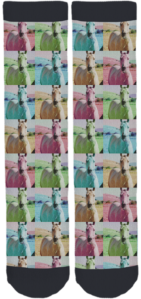 Limited Edition Horses Healing Hearts Grady Crew Socks