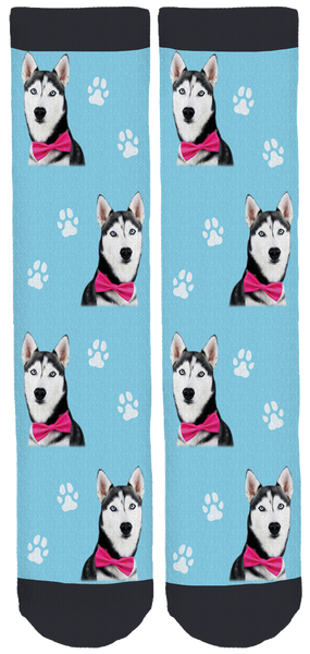 Miles Jacob The Husky Crew Socks