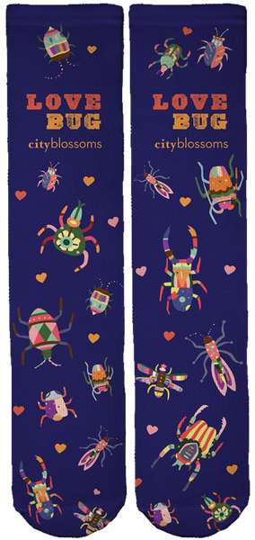 LIMITED EDITION CITY BLOSSOMS CREW SOCKS
