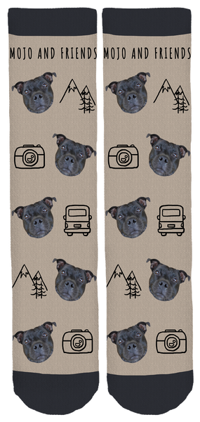 Mojo & Friends Crew Socks