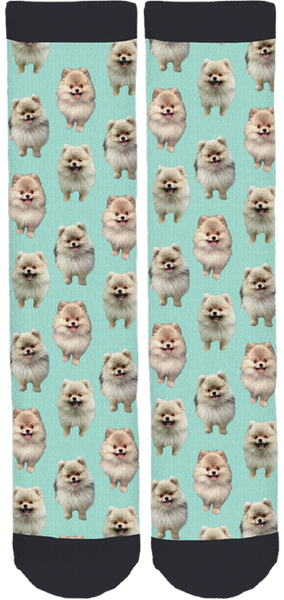 Mr. Skyler Grey Crew Socks