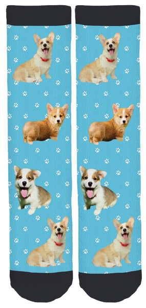 My Fav Corgi Crew Socks