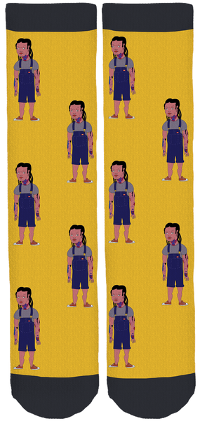 Nathaniel Knows Crew Socks