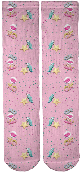 OCD_OBSESSIVE_COOKIE_DESIGNER Crew Socks