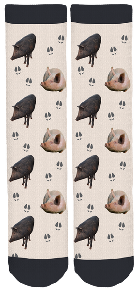 Wee Wee and Scooter Crew Socks